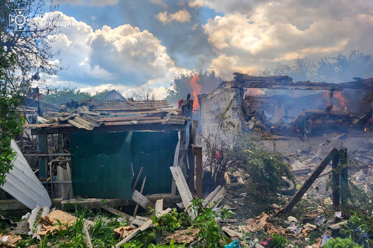 Окупанти знову вдарили по Харківщині: загинула людина, семеро постраждалих. Фото