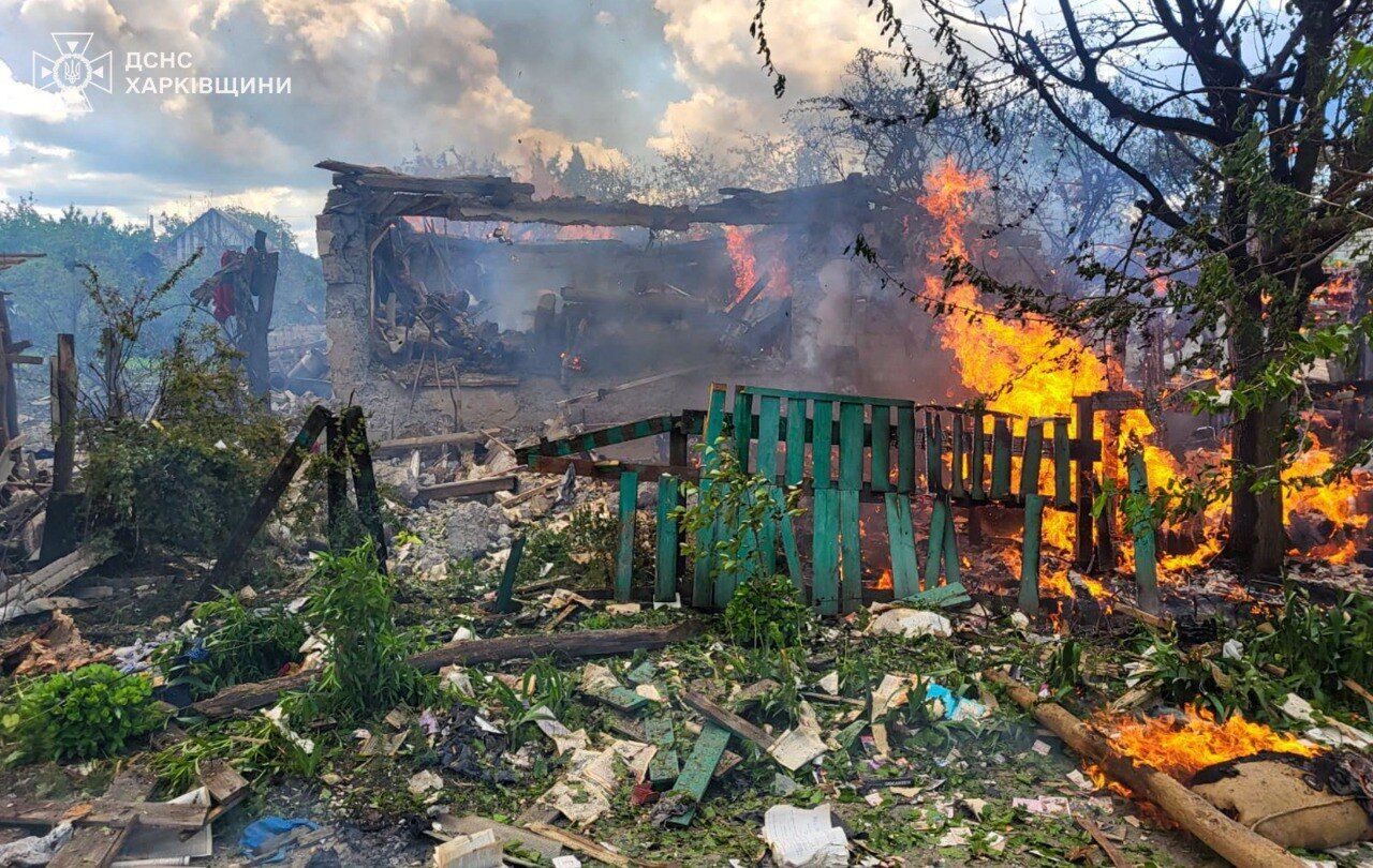 Окупанти знову вдарили по Харківщині: загинула людина, семеро постраждалих. Фото