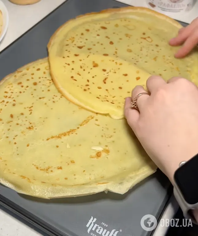 Готовые блины