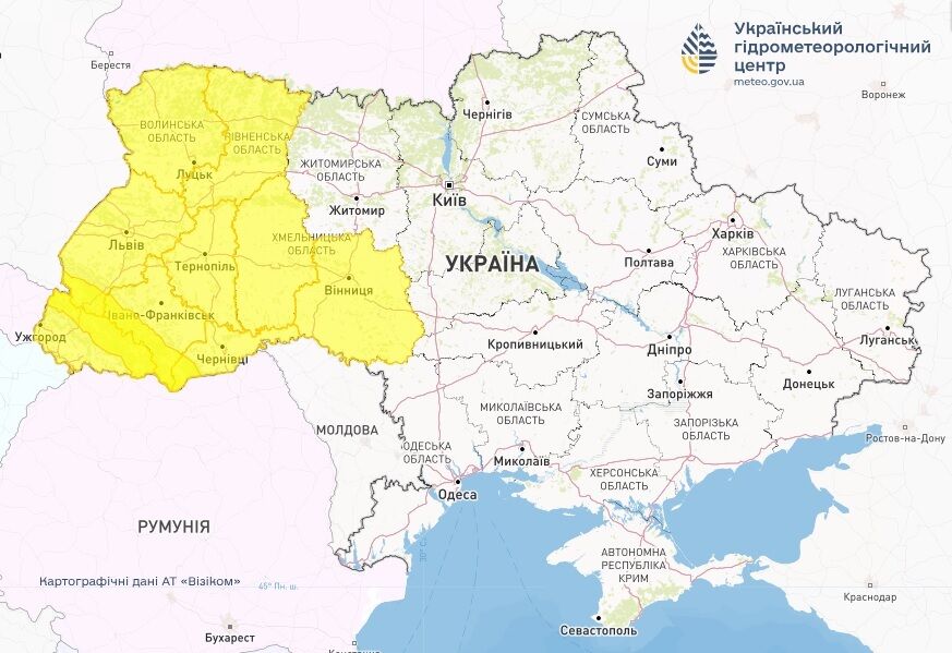 Частину України накриє негода: у яких областях йтимуть дощі у четвер, 22 травня