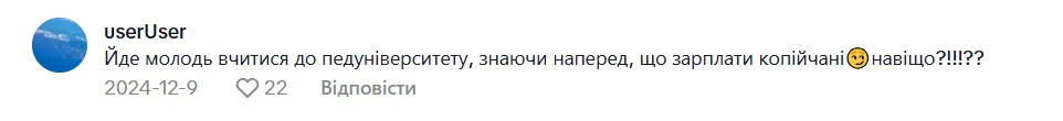Учительница показала, как должен работать педагог на шесть тысяч гривен, и вызвала дискуссию в сети