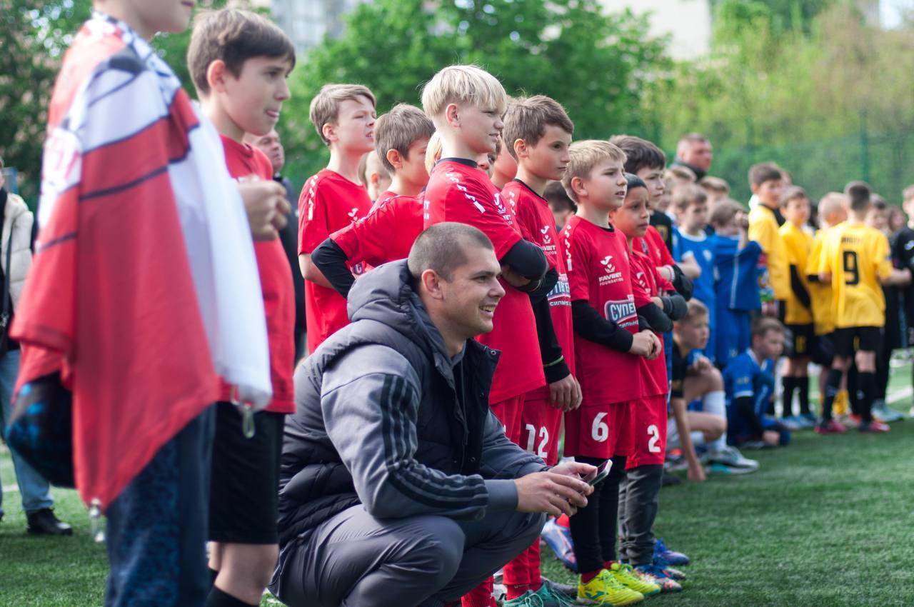 "Сильніші разом": діти з футбольної секції, яку підтримує Favbet Foundation, взяли участь у фестивалі до Дня Європи