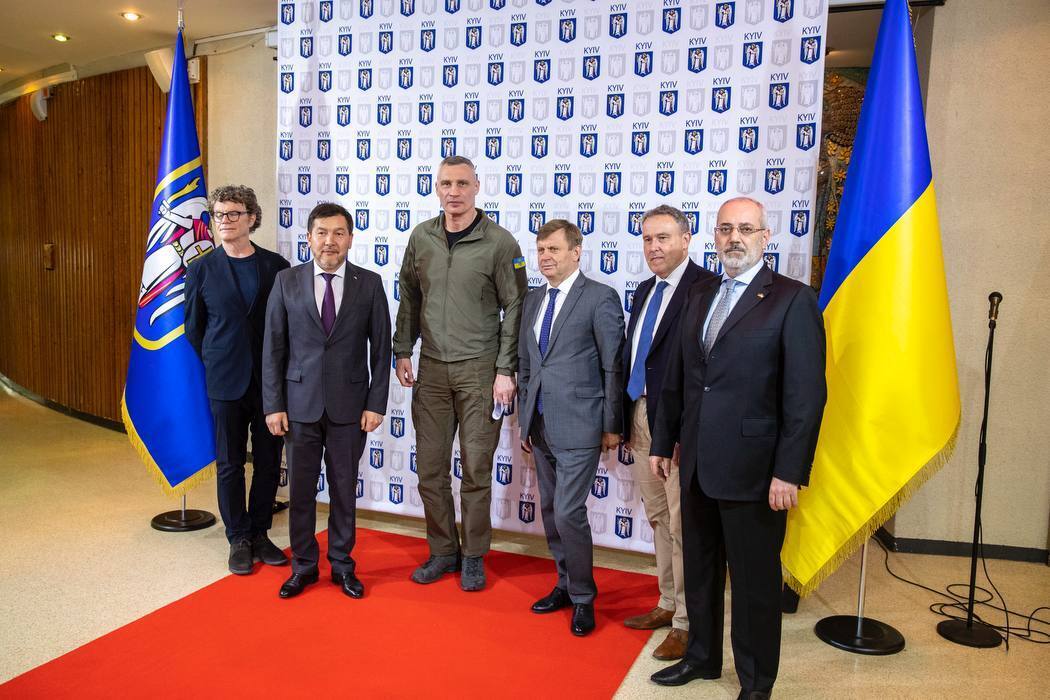 Кличко принял участие в презентации документального фильма "Мы – Украина", снятого в сотрудничестве Киева и Брюсселя