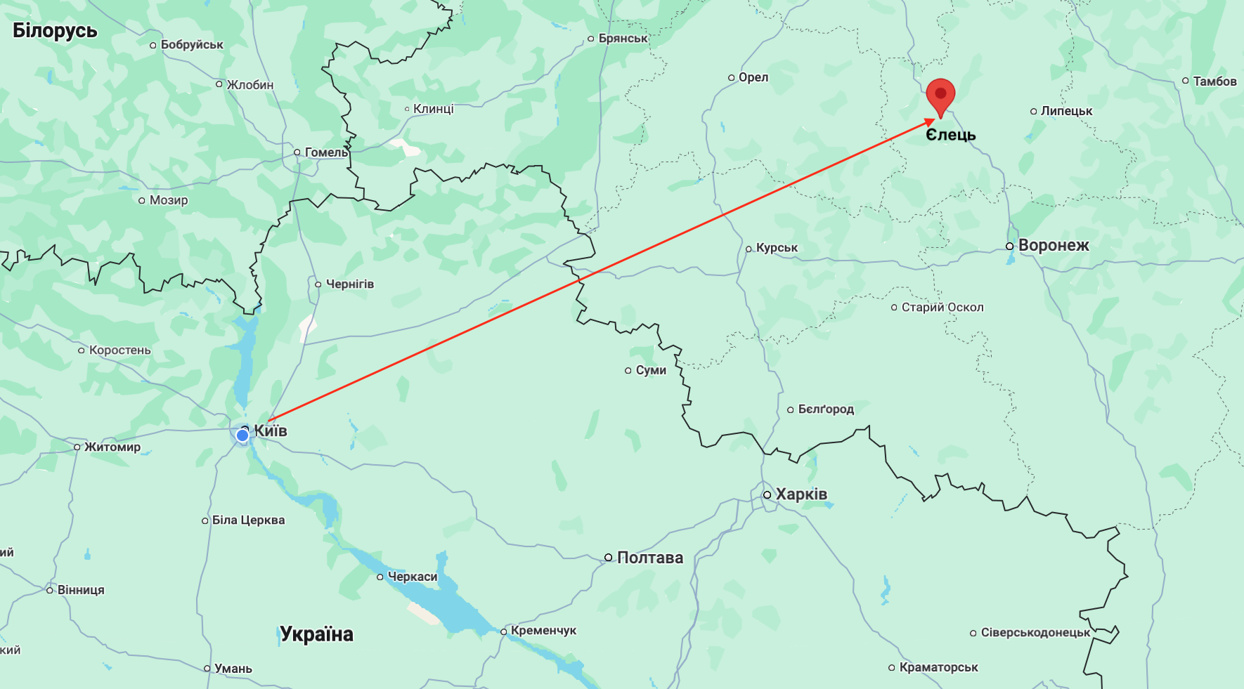 Удар по заводу Энергия в городе Елец, Липецкая область РФ