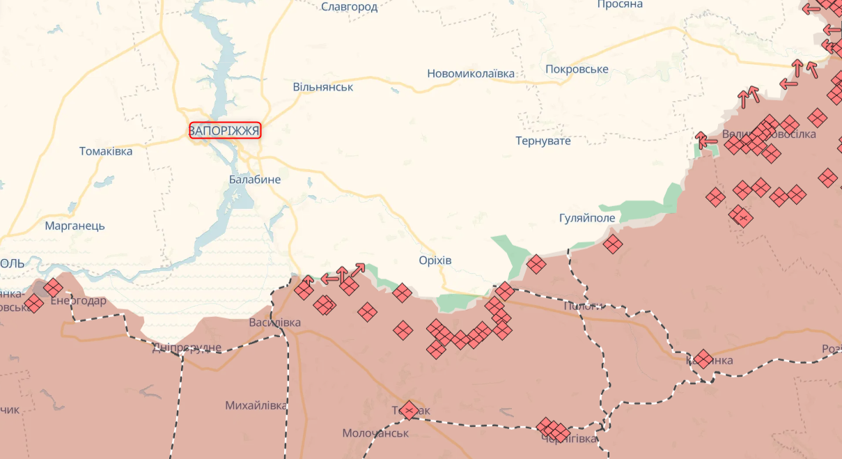Окупанти здійснили понад 400 ударів по Запорізькій області, є постраждалі. Фото