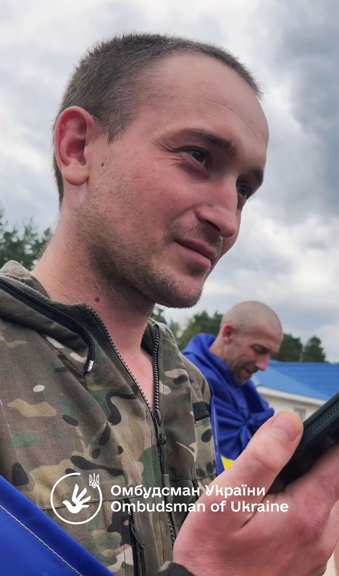 Освобожденный из плена военный Дмитрий - обмен пленными 24 мая