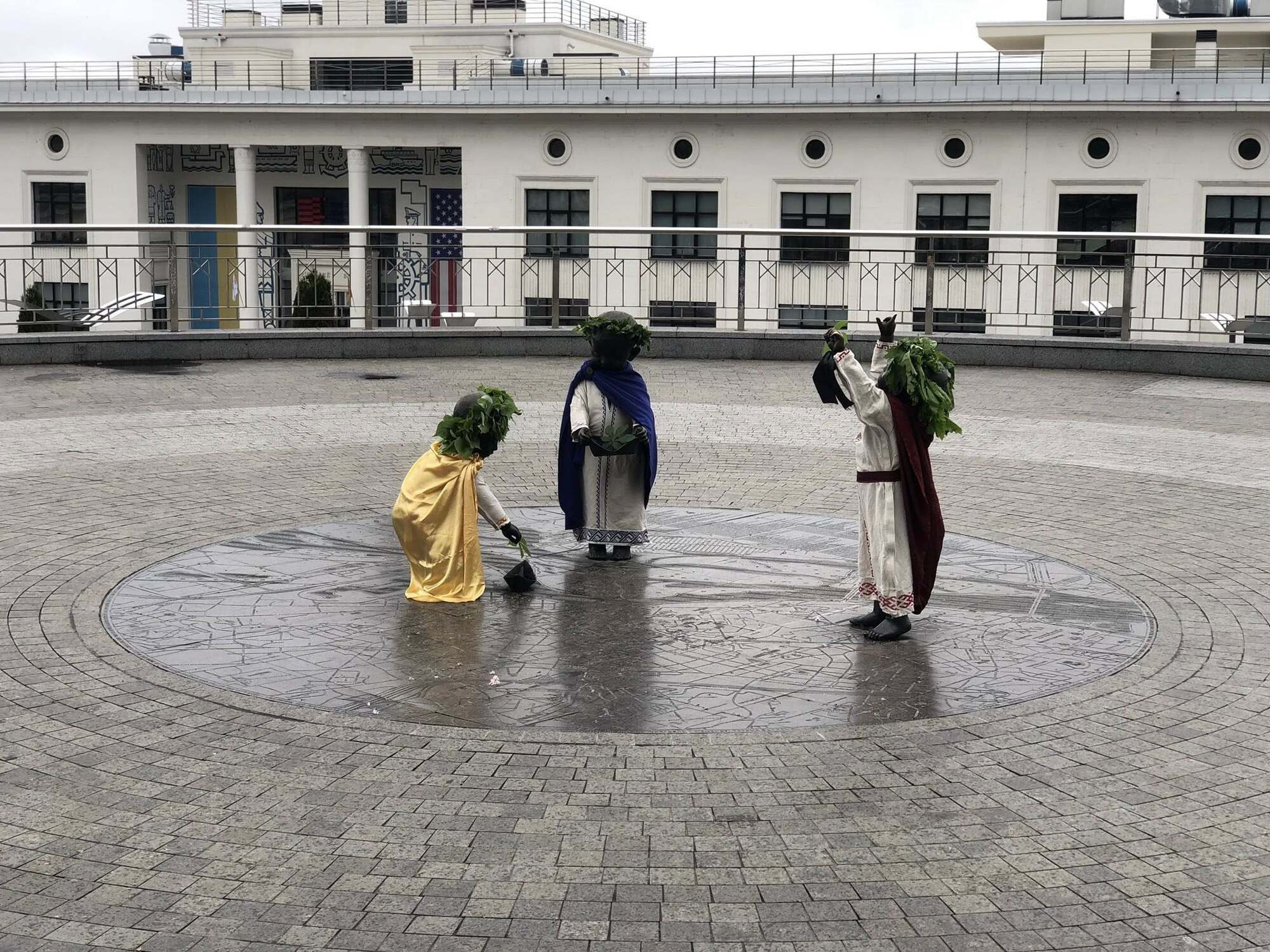 В Киеве малышей-основателей одели в образы князей ко Дню города. Фото