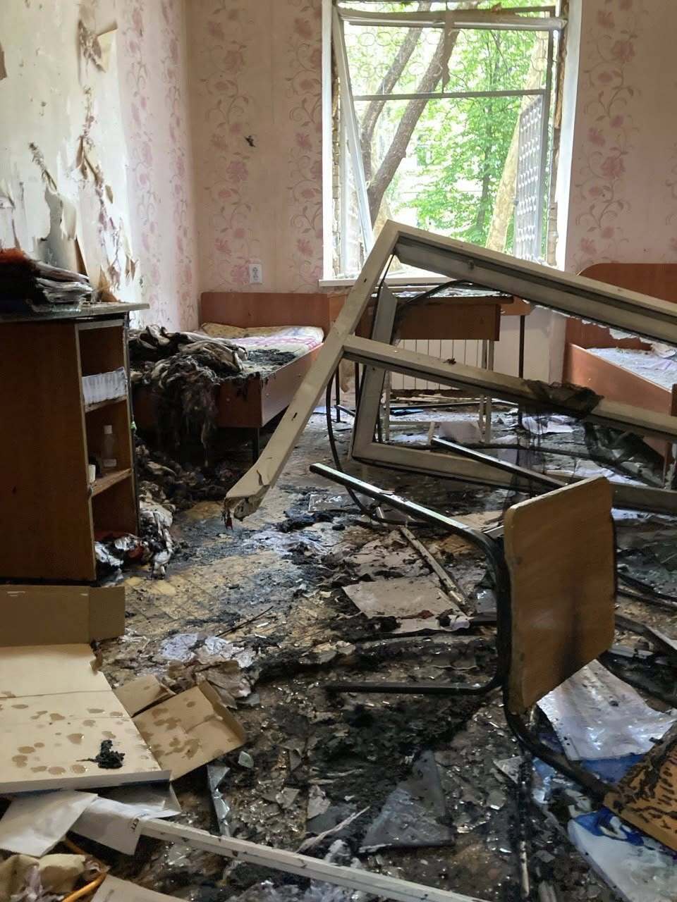 Атака БПЛА на Київ 25 травня - пошкоджено гуртожиток КНУ імені Тараса Шевченка