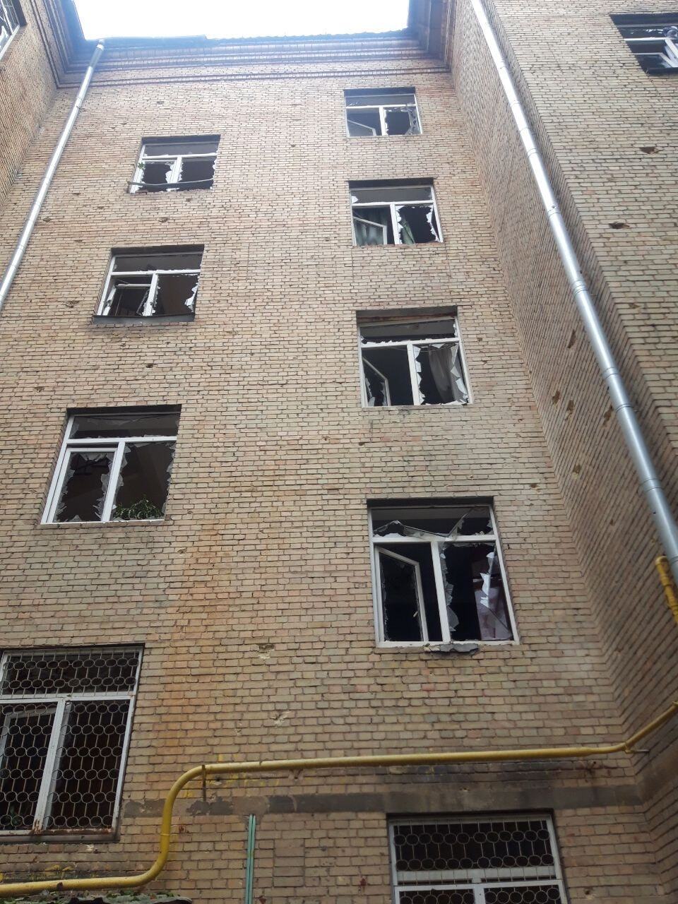 Атака БПЛА на Київ 25 травня - пошкоджено гуртожиток КНУ імені Тараса Шевченка