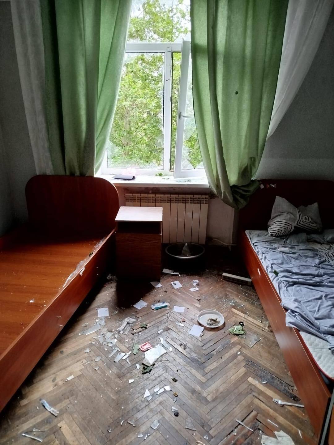 Атака БПЛА на Київ сьогодні - пошкоджено гуртожиток КНУ імені Тараса Шевченка