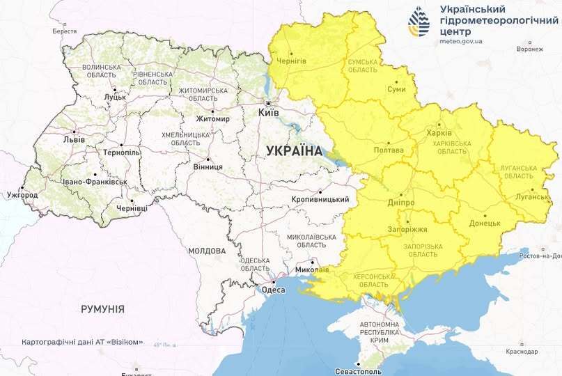 Прогноз погоди 26 травня