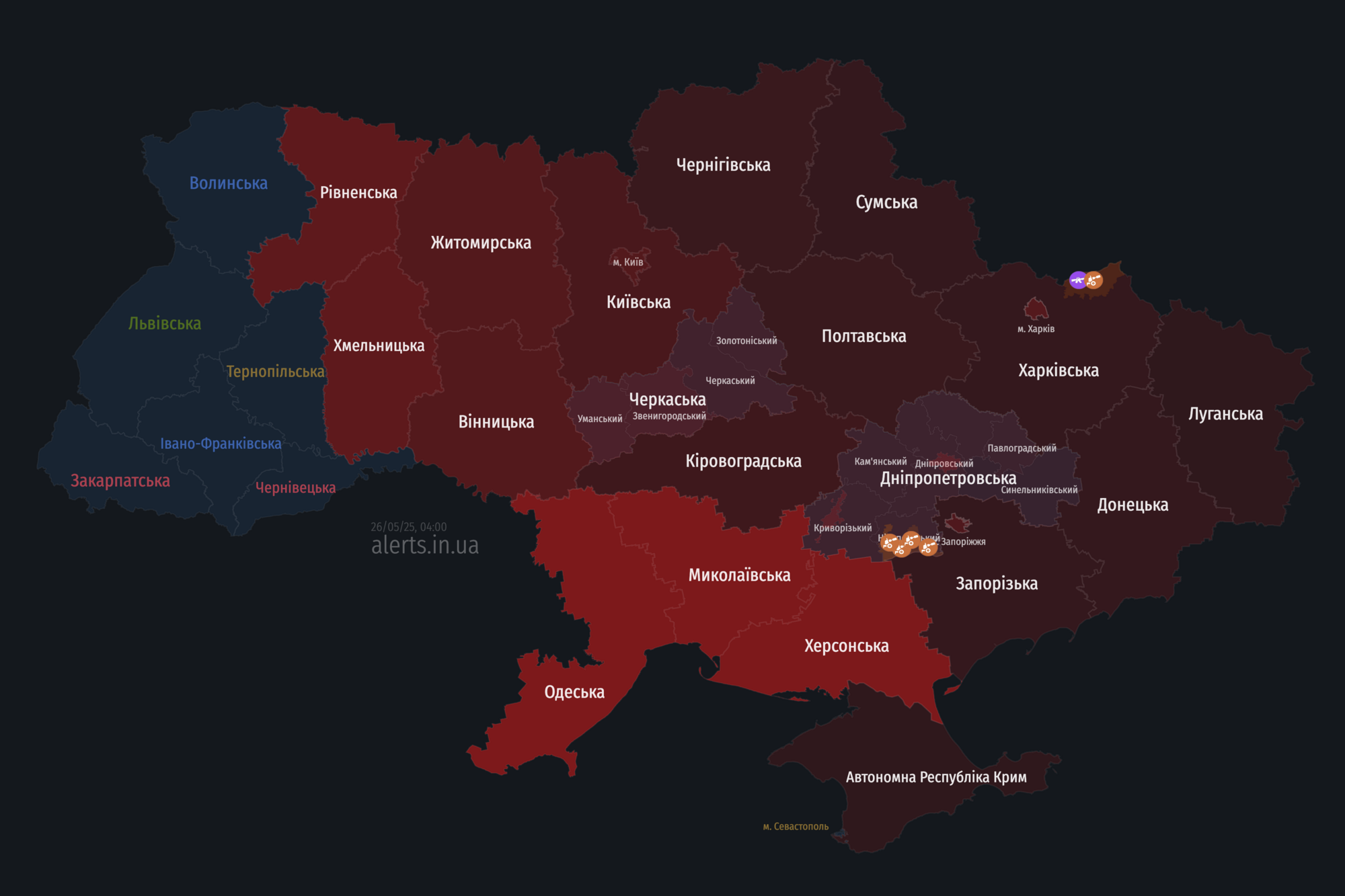 Під основним ударом був Старокостянтинів: Росія вночі запустила по Україні ракети з Ту-95МС і дрони