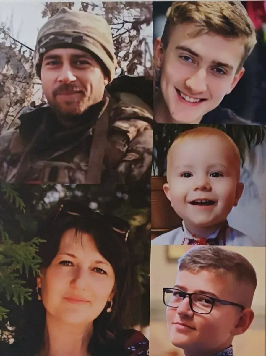 Родина Романа Теренчина.