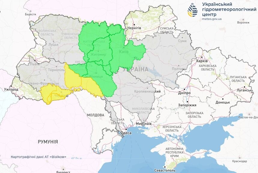 Домінуватимуть атмосферні фронти зниженого тиску: синоптики дали невтішний прогноз погоди на середу