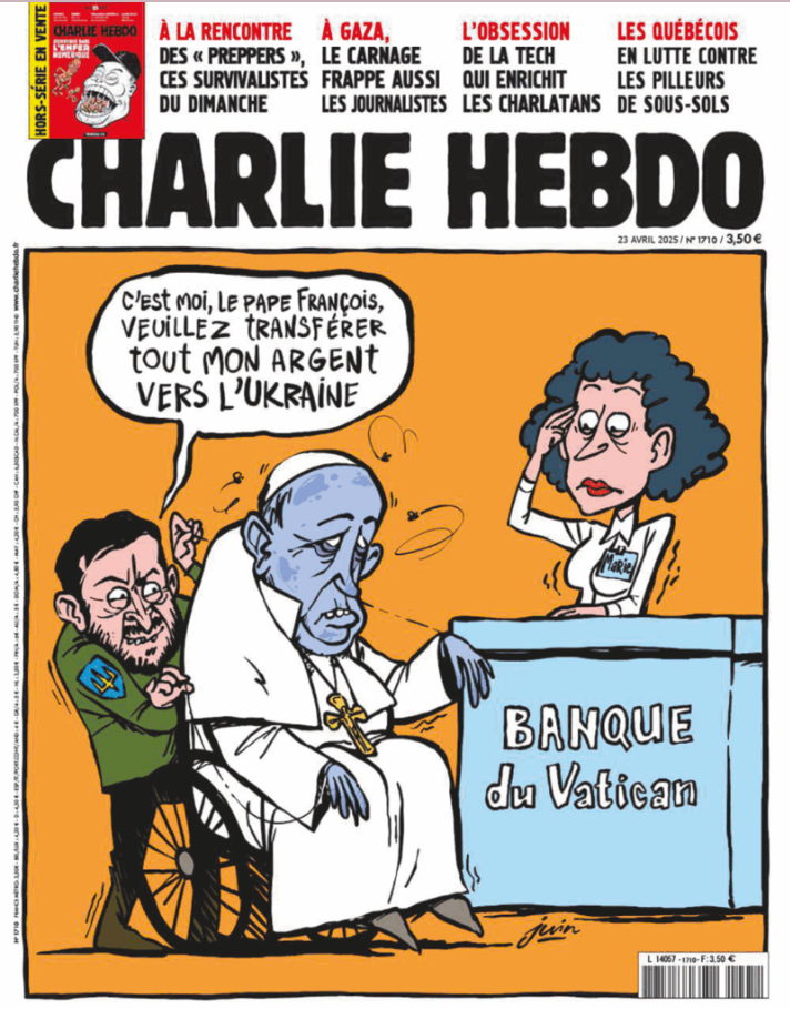 Журнал Charlie Hebdo звернувся до суду через "обкладинки" з Зеленським і Макроном: що трапилось і до чого тут Путін