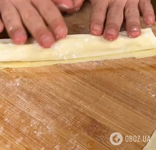 Рецепт трубочок із тіста філо