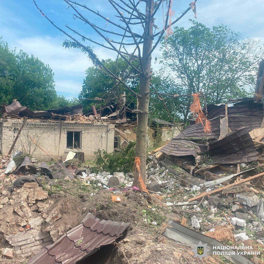 Окупанти вдарили по Харківщині дронами: є жертва та семеро поранених, серед них – 4-річна дівчинка. Фото та відео