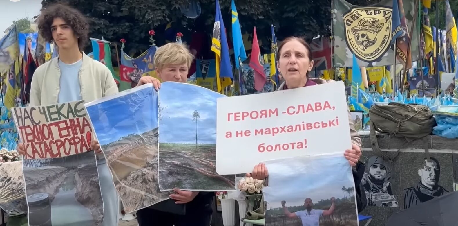 Ветеран війни сьомий день голодує на Майдані через будівництво Національного військового кладовища: чого він вимагає
