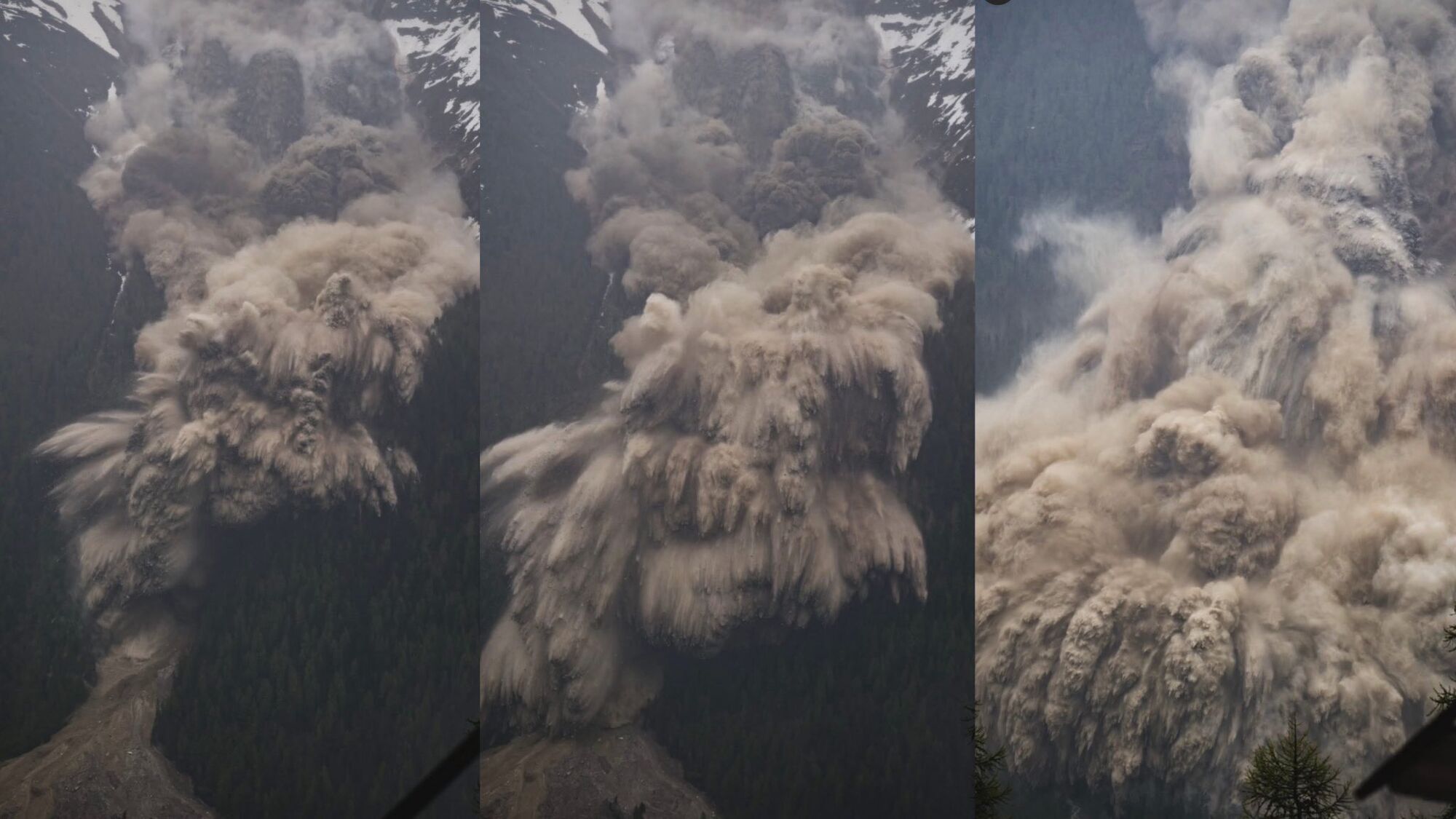 "Произошло немыслимое": обвал ледника в Швейцарии за несколько минут уничтожил деревню. Фото и видео