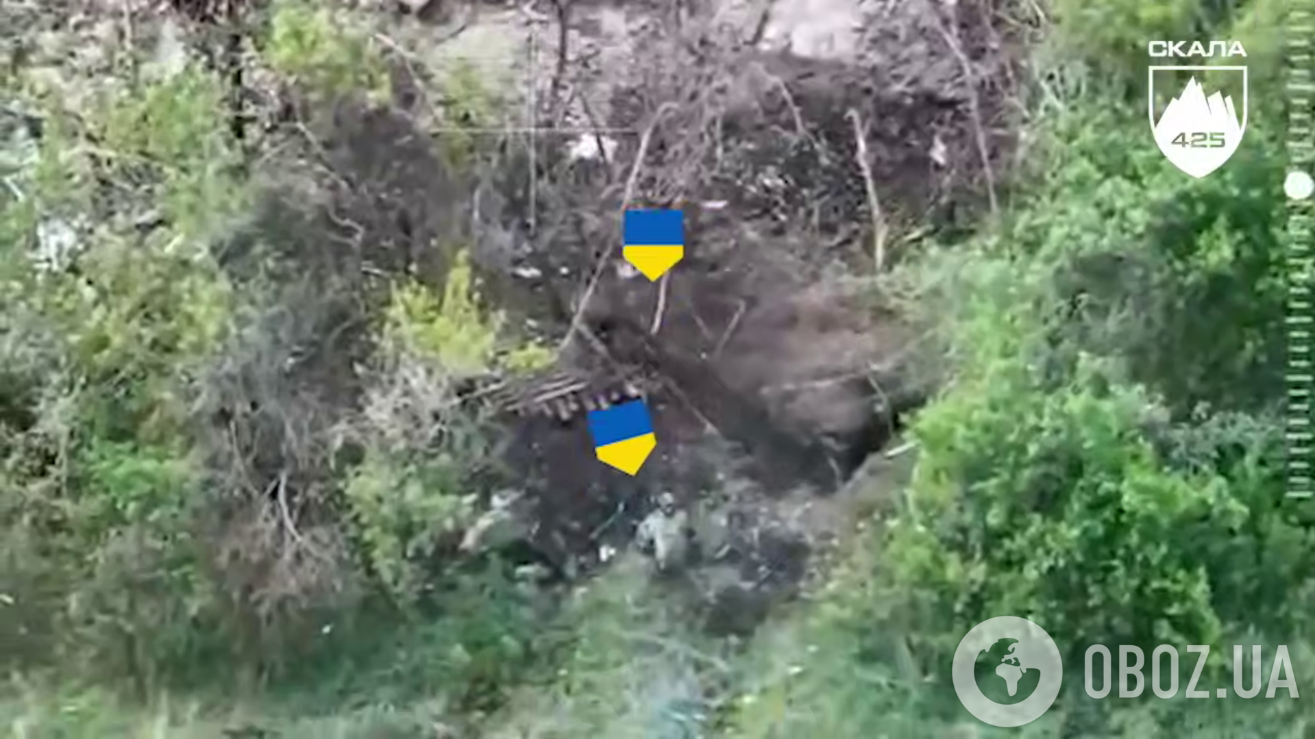 Закидали гранатами: українські воїни показали ефектну атаку на ворожий бліндаж. Відео