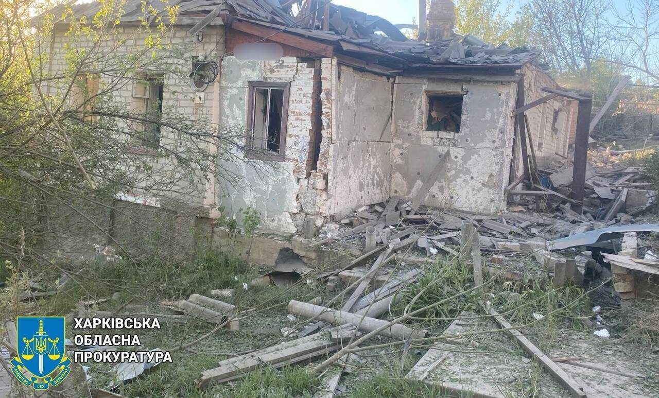 Наслідки обстрілу Куп'янська 2 травня
