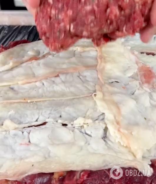 Курдюк для приготовления шашлыка