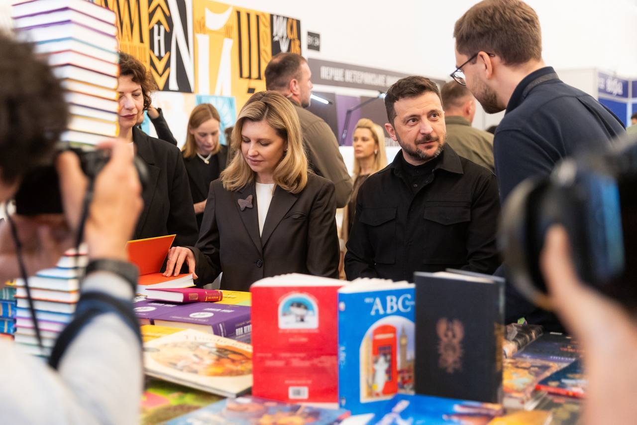 Володимир Зеленський на фестивалі Книжковий Арсенал 2025