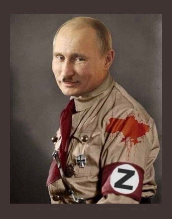 Путін в образі Гітлера
