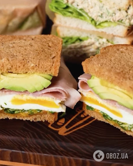 Из чего приготовить вкусные сэндвичи