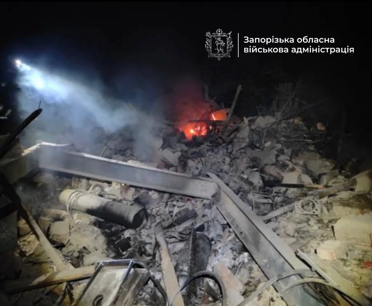 Окупанти ударом по селу на Запоріжжі вбили 9-річну дівчинку, поранений 16-річний хлопець. Фото