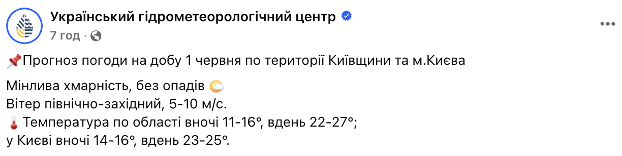 Лето в Украине начнется с умеренных дождей: синоптики дали прогноз погоды на 1 июня