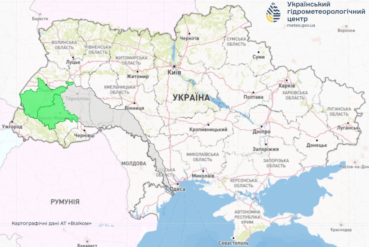 Україну все більше затягує дощами: синоптики назвали рідкісні регіони, де у вівторок буде сонячно