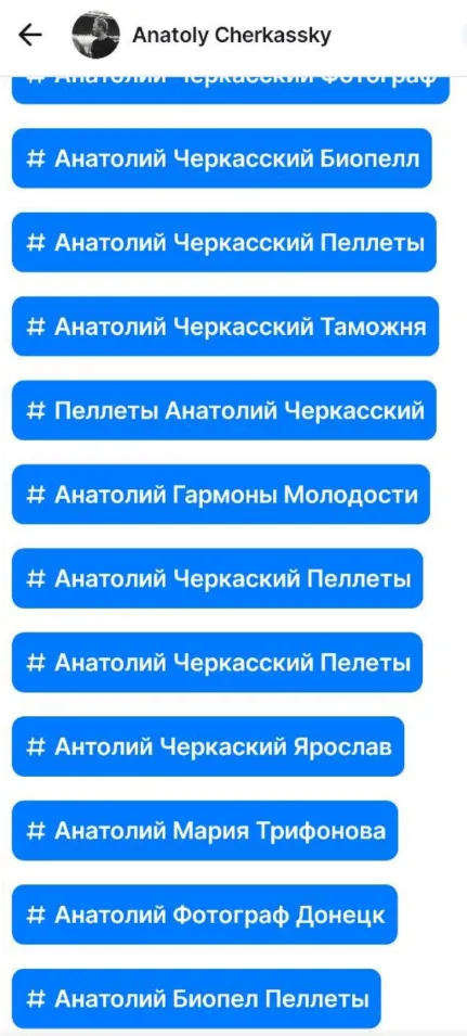 Анатолий Черкасский, перелеты