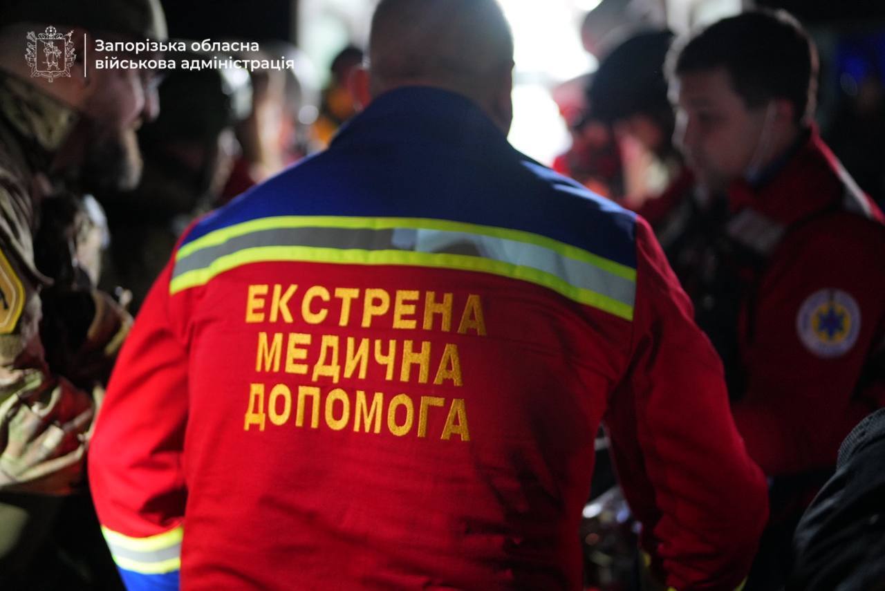 Росія здійснила масовану атаку БПЛА на Запоріжжя.