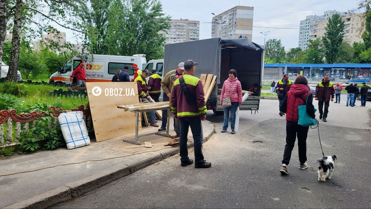 Дронами били по жилым домам: фото и видео последствий атаки РФ по Киеву и пригороду