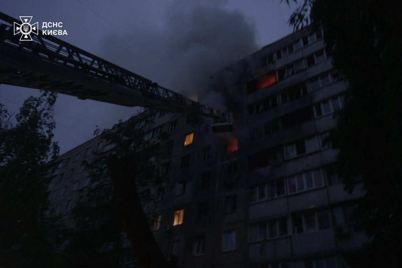 Росія атакувала Київ балістикою і "Шахедами": є жертви, серед постраждалих – діти. Фото