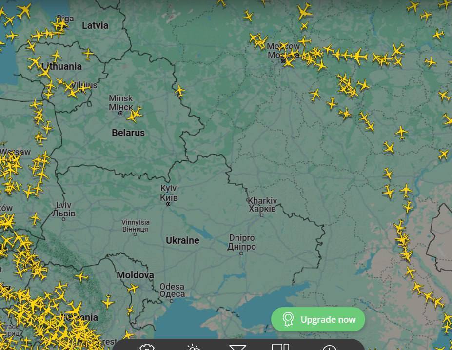 У Росії стався повітряний колапс