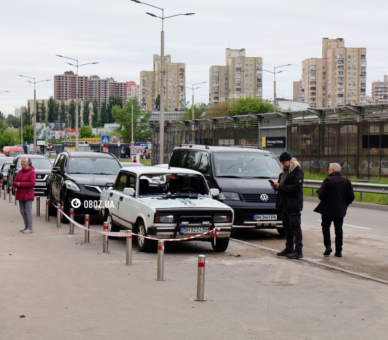 Дронами били по жилым домам: фото и видео последствий атаки РФ по Киеву и пригороду