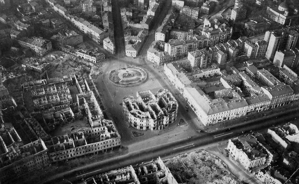 Взрывы, пожары и руины: как выглядел центр Киева осенью 1941 года. Архивные фото
