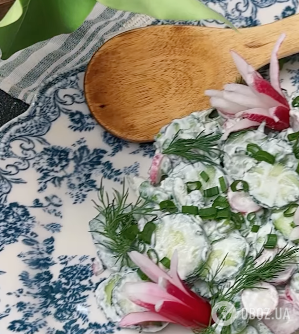 Салат из свежих овощей