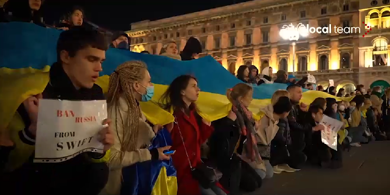 Напоминание о ценностях, за которые боремся ежедневно: 9 мая в Украине отмечают День Европы. Видео
