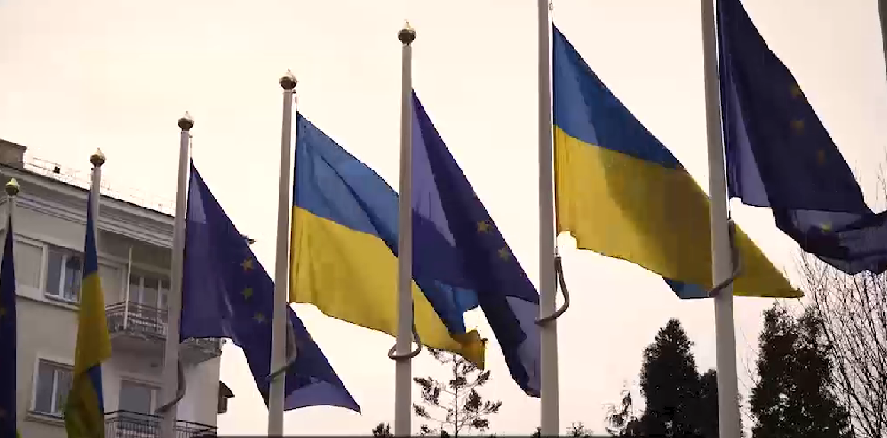 Напоминание о ценностях, за которые боремся ежедневно: 9 мая в Украине отмечают День Европы. Видео