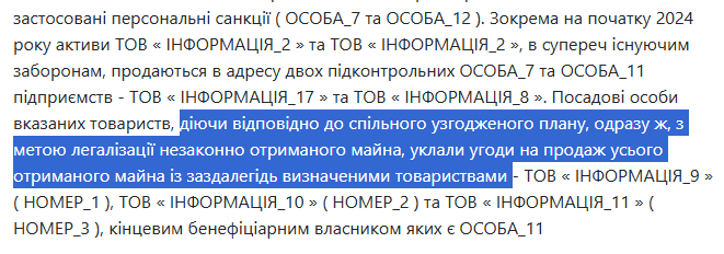 Цитата з ухвали Печерського суду від 15.04.2025