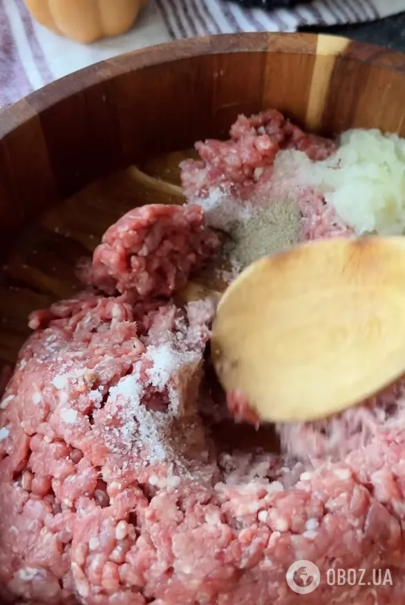 Мясной фарш