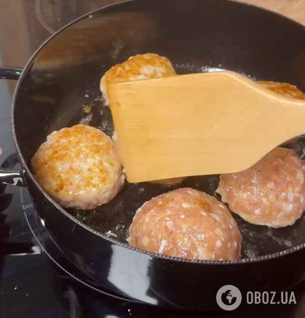 Приготовление котлет