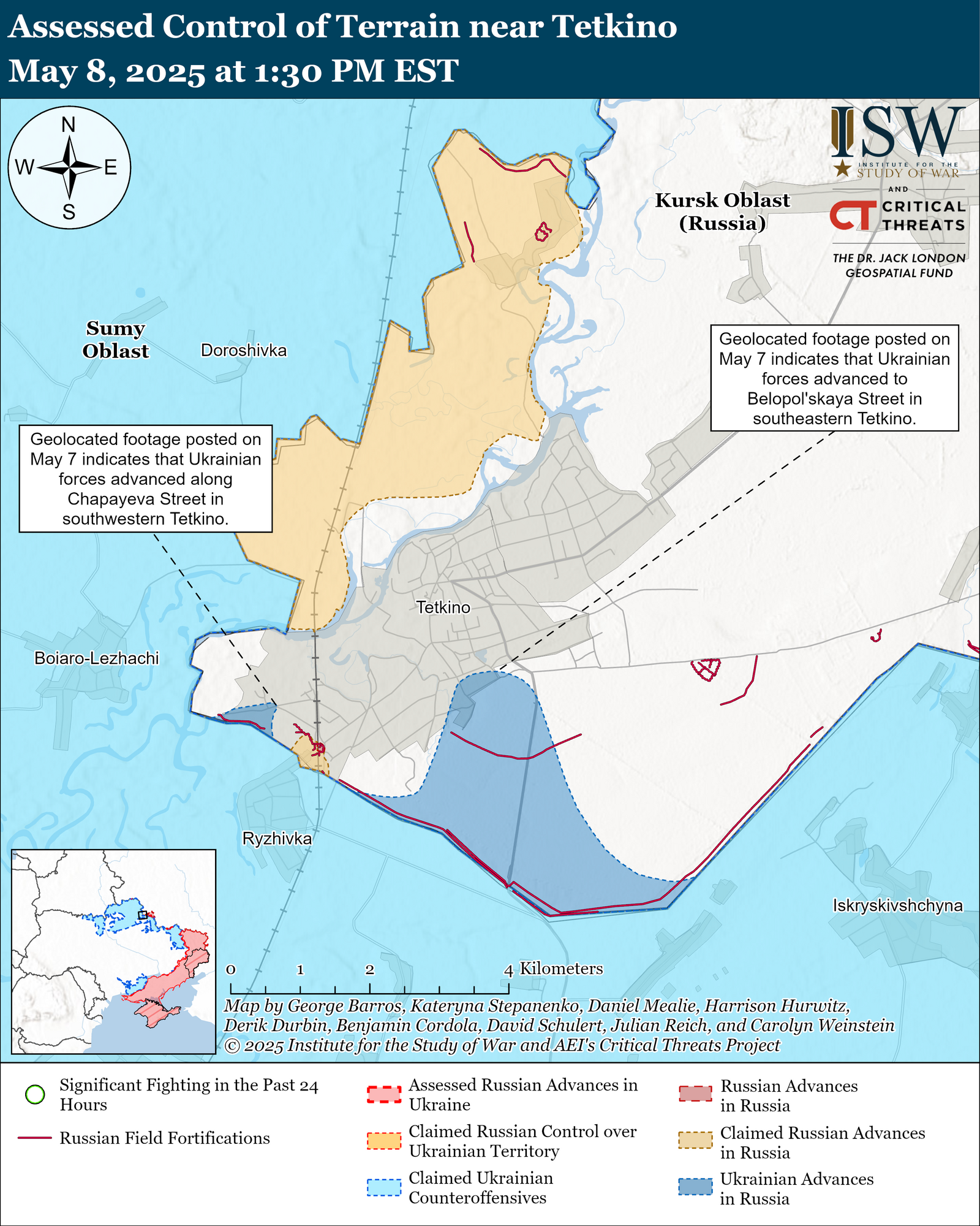 Успели до путинского "перемирия": в ISW подтвердили продвижение ВСУ в Курской области РФ
