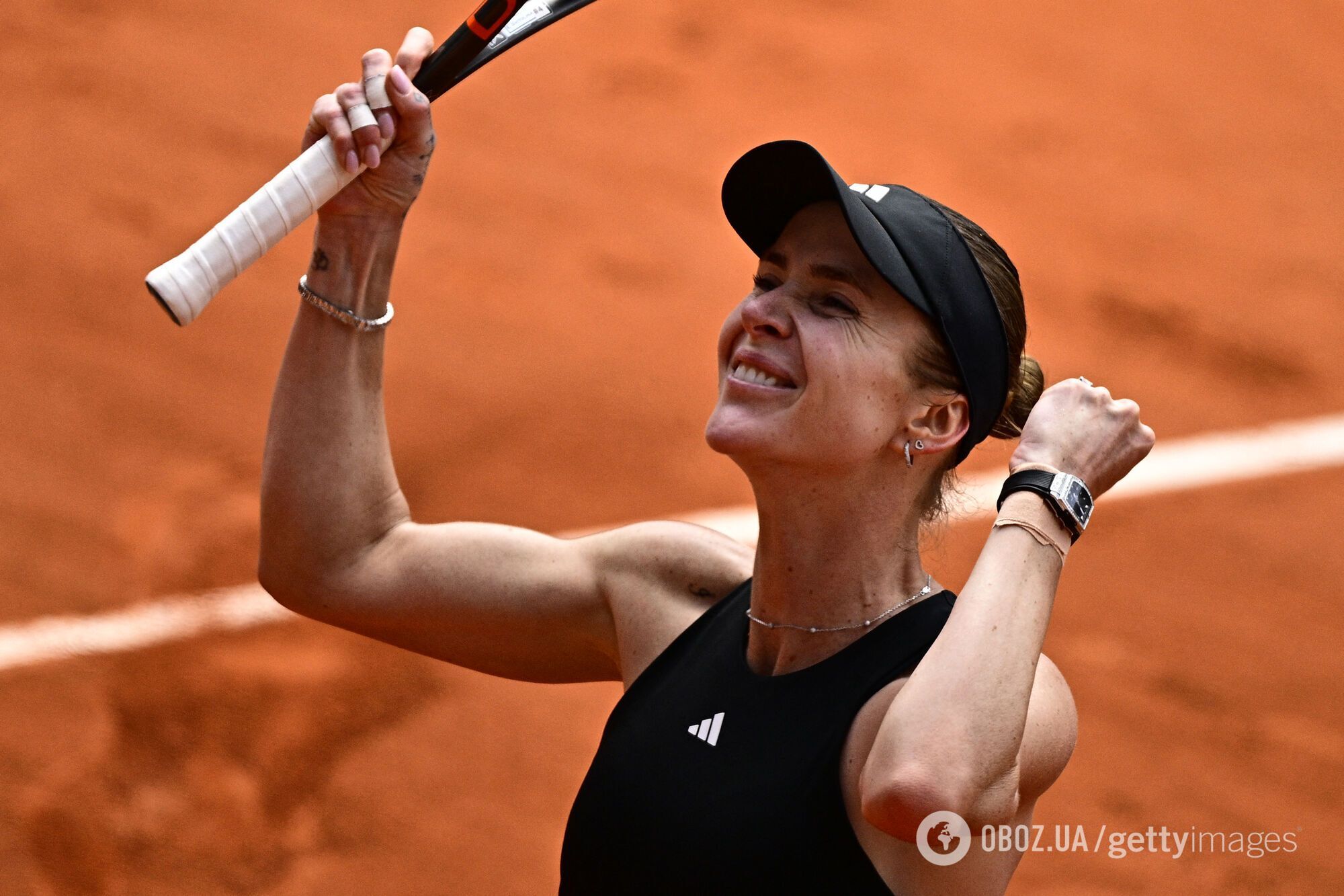 Світоліна відігралася з 4:6, 3:5 і вийшла до чвертьфіналу Roland Garros, зробивши фантастичний камбек. Відео