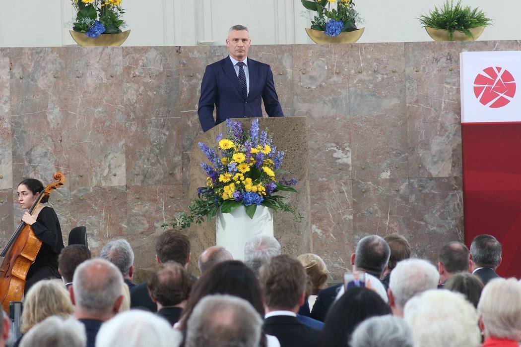 Кличко у Франкфурті отримав премію імені Верфеля за права людини