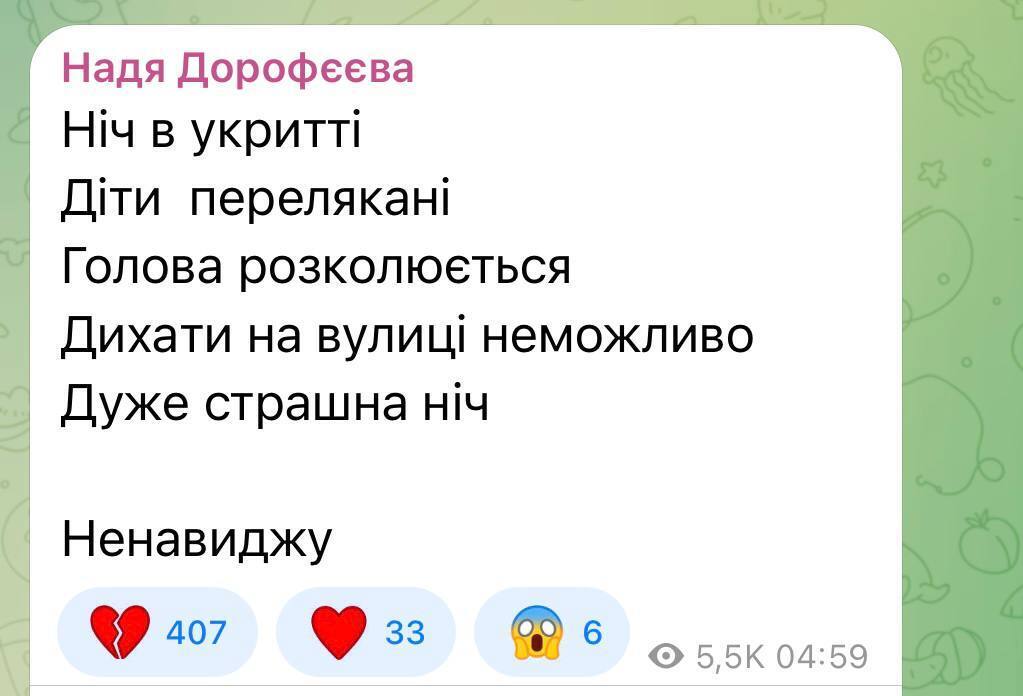 Влучання під вікном і налякані діти: зірки вийшли на звʼязок після страшного обстрілу Києва та розповіли, як пережили ніч. Фото