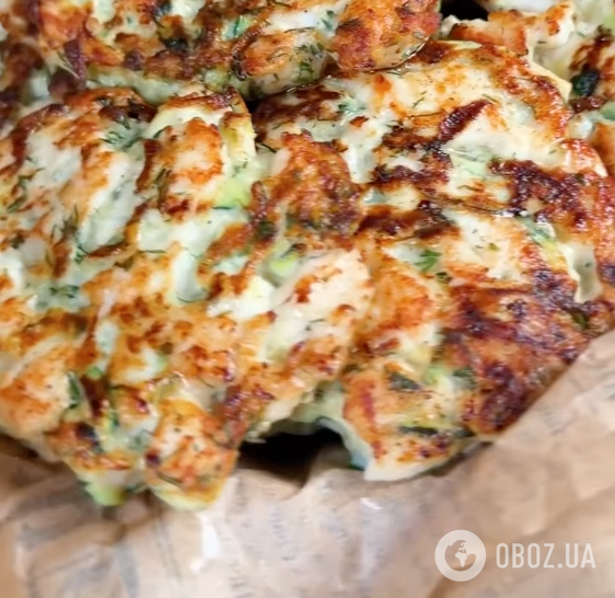 Готовые оладьи